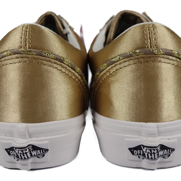 VANS Old Skool DX California Souvenir Men's Low Top Sneakers (Gold / White) - Picture 5 of 7